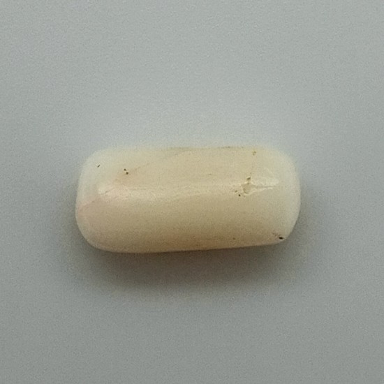White Coral (Safed Moonga) 5.7 Ct Certified White Coral (Safed Moonga) 5.7 Ct Certified